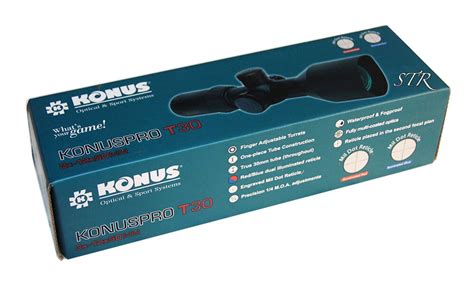 Konus T30 3 12x44 550 IR Swarland Target Range