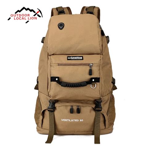 Aliexpress.com : Buy LOCAL LION 60L Outdoor Backpack Unisex Travel ...