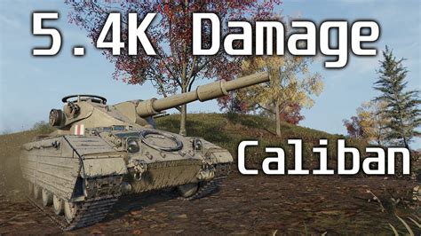 Wot Console K Damage Caliban Red Shire Youtube