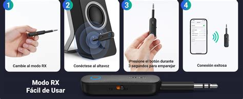 Ugreen Transmisor Receptor Bluetooth Adaptador En Bluetooth