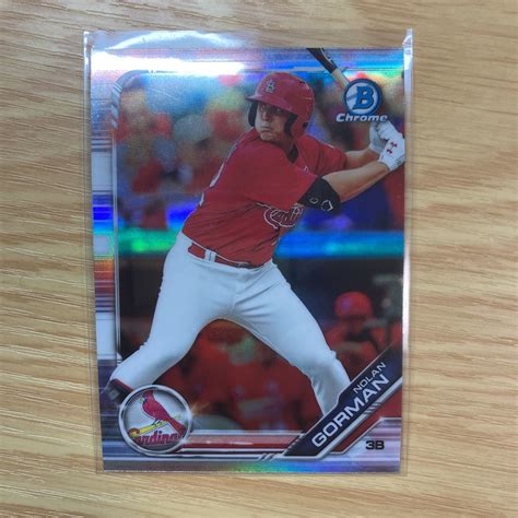 Yahoo オークション 2019 Bowman Draft Nolan Gorman refractor