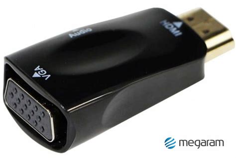 Gembird HDMI A apa VGA anya audio átalakító adapter