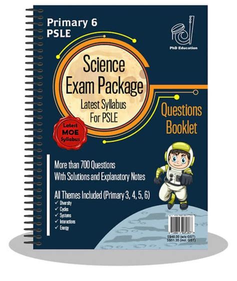 P Psle Science Exam Package By Phd Education Hobbies Toys Books