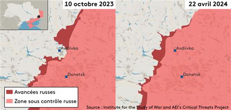 Cartes Guerre En Ukraine Visualisez Le Grignotage Du Front Par L