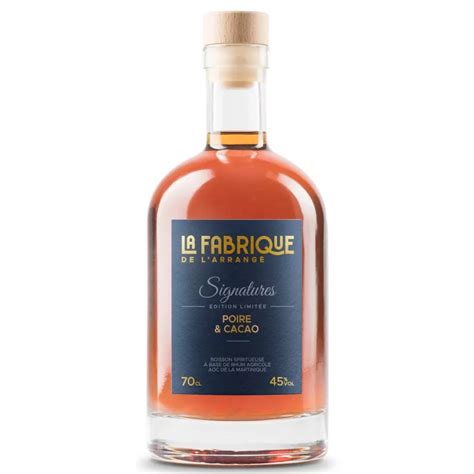 Rhum Arrang La Fabrique De L Arrang Poire Cacao