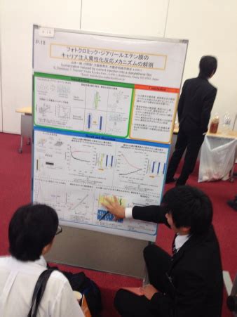 ポスター発表会場と懇親会の様子