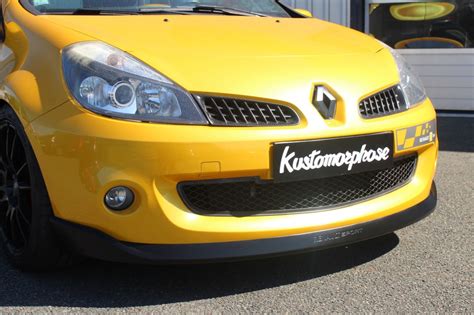 Spoiler Avant Renault Sport Pour Clio 3 RS Kustomorphose