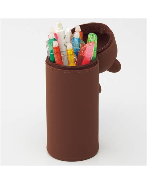 Trousse Pot A Crayon Ours Kawai Japonais