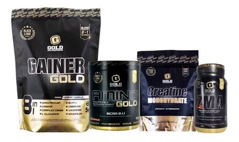 Gainer 5lbs Aminogold Creatina Zma Gold Nutrition Envío gratis