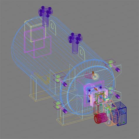 Gas Boiler 3d Model