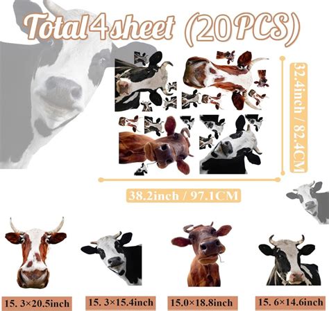 Large Cow Decals Review - Inspiring Today's Teachers