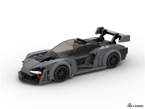 Lego Moc Mclaren Senna By Rgb900 Rebrickable Build With Lego