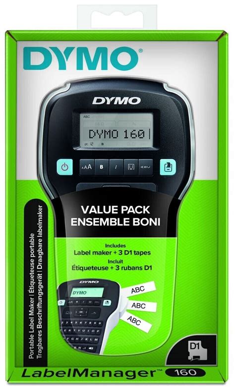 Dymo LabelManager 160 Value Pack Ab 43 95 Preisvergleich Bei Idealo De