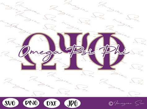 OPP Svg Omega Psi Phi Sorority Svg OPP Fraternity Svg Greek Letters