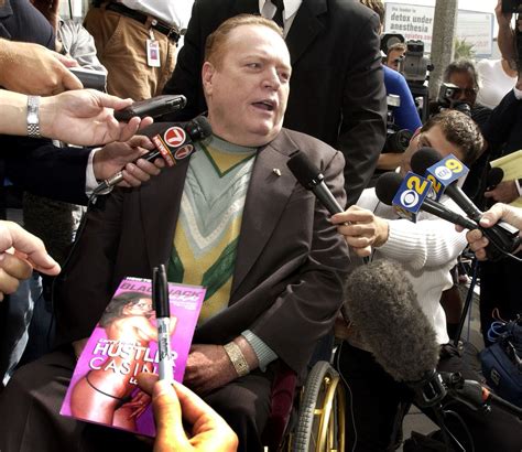 Larry Flynt Fundador Da Revista Hustler Morre Aos 78 Anos Pop