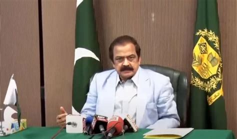 Pml N Plays Positive Role For Country S Betterment Rana Sanaullah