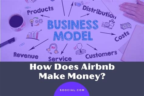 How Does Airbnb Make Money Business Model Of Airbnb Soocial