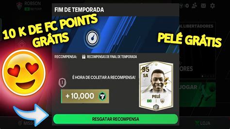 PELÉ GRÁTIS FÁCILCOMO GANHAR 10 MIL FC POINTS FREE AGORA NO FC