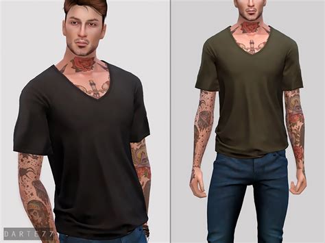 The Sims Resource V Neck T Shirt