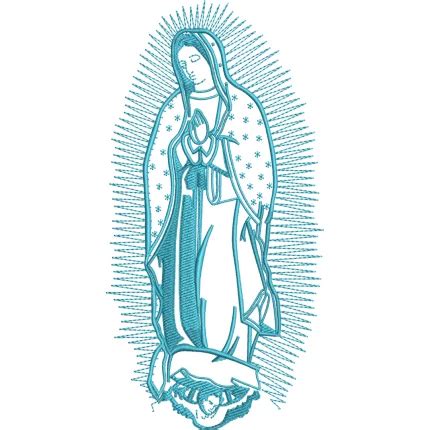 Matriz De Bordado Nossa Senhora De Guadalupe SHOP BAZAR CIA