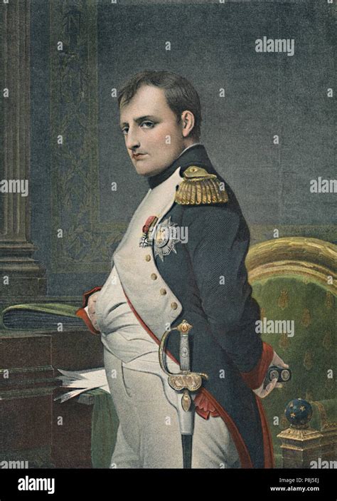 'Napoleon in His Study', c1800, (1896). Artist: Unknown Stock Photo - Alamy