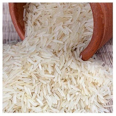 Creamy Unpolished Soft Organic Sharbati Parboiled Basmati Rice For