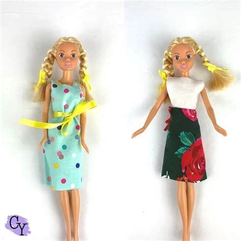 How To Make Doll Clothes No Sewing Required With Free Patterns