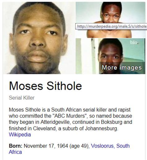 Moses Sithole The Abc Killer