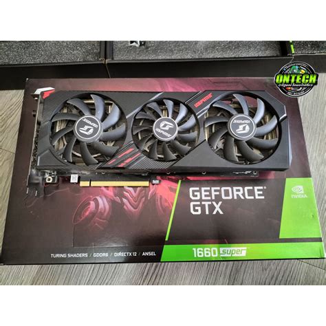 Vga การ์ดจอ Gtx 1660s Gtx 1660 6gb Msi Gigabyte Igame Shopee Thailand