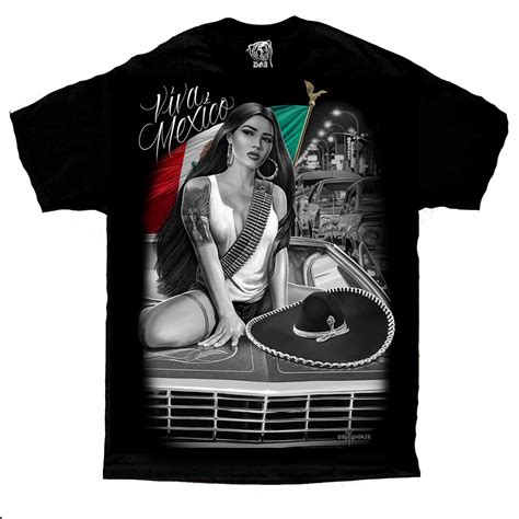 Viva Mexico Cruising Lowrider Blvd Sexy Chicano Art David Gonzales Dga