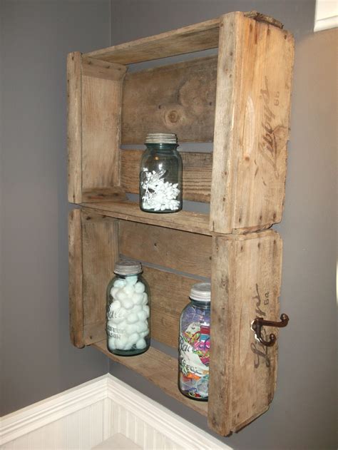 Actual Crate Shelving For Stylish Storage