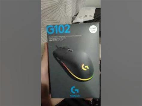 ОБЗОР НА МЫШКУ Logitech G102/ майнкрафт потянет - YouTube