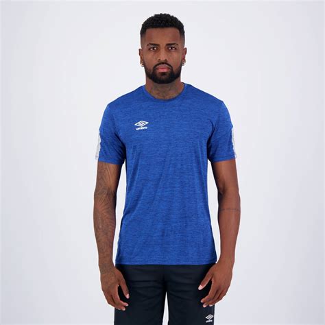 Camiseta Umbro TWR Docket Azul FutFanatics