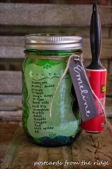 35 Mason Jar Ts You Can Easily Put Together College Survival Kit