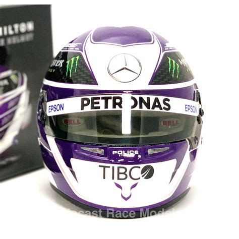 Casque Helmet Lewis Hamilton F Bell Miniatures