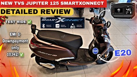 New Tvs Jupiter Smart X Connect New Price Mileage Full