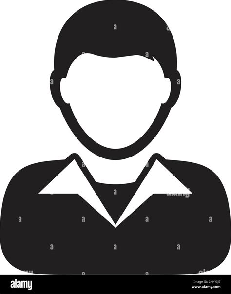 Admin Icon Vector Male User Person Profile Avatar Symbol For Business