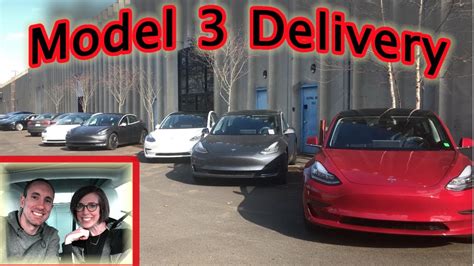 Tesla Model 3 Delivery First Drive And Experience Youtube