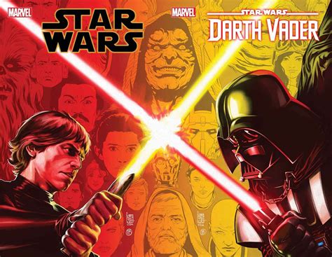 Marvel S Current Star Wars And Darth Vader Comic Books To Both End