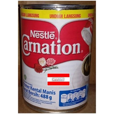 Jual Nestle Carnation Krimer Kental Manis Kaleng 488 Gr Shopee Indonesia