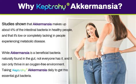 Amazon 300 Billion AFU Akkermansia Probiotic GLP 1 Probiotic For