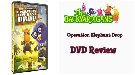 The Backyardigans Operation Elephant Drop Dvd Review Youtube