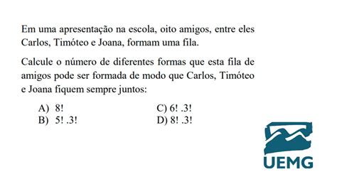 Quest O Uemg Em Uma Apresenta O Na Escola Oito Amigos Entre