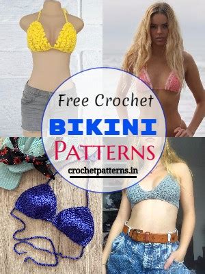 17 Free Crochet Bikini Patterns For Summer