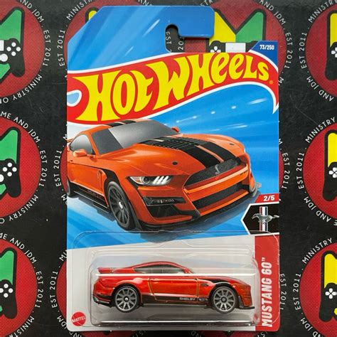 Hot Wheels Ford Mustang Shelby Gt Case C Shopee Malaysia