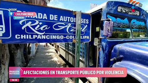 Asesinan A Conductor Y Transporte Separaliza En Chilpancingo