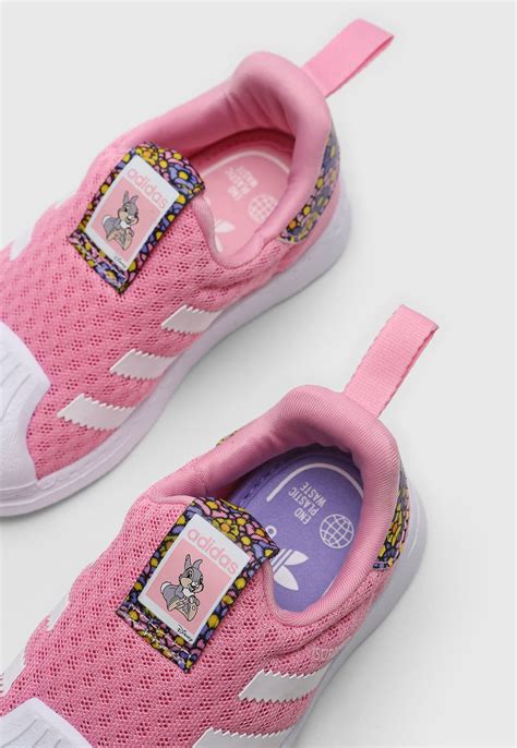 Tênis Adidas Originals Infantil Superstar 360 Rosa Compre Agora