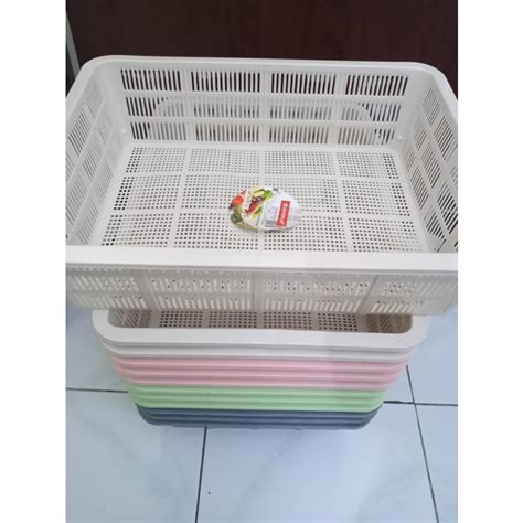 Jual Keranjang Plastik Warna Pastel Tempat Surat Serbaguna Dokumen