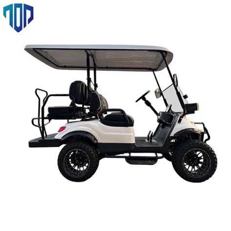 New Design 60V Pmsm System 5kw Strong Power 4 Seater Electric Golf Cart