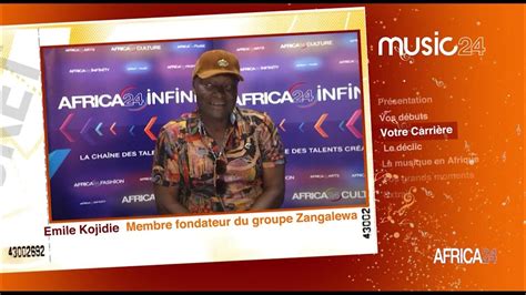 Music24 Emile Kojidie Membre Fondateur Du Groupe Zangalewa